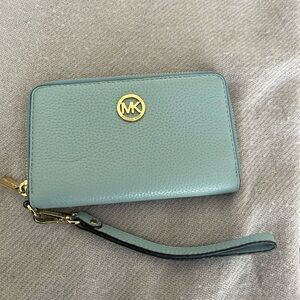 Michael Kors Blue Wallet